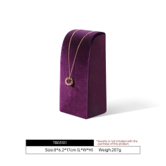 Yinbeini High-end Velvet Necklace Display Stand Jewelry Display Stand Store Display Props TB031