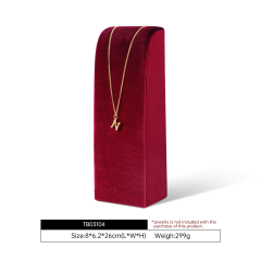Yinbeini High-end Velvet Necklace Display Stand Jewelry Display Stand Store Display Props TB031