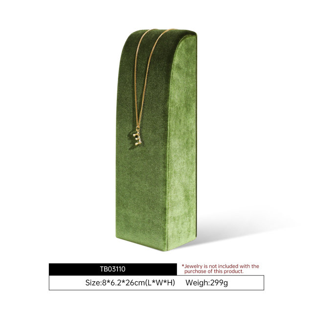 Yinbeini High-end Velvet Necklace Display Stand Jewelry Display Stand Store Display Props TB031