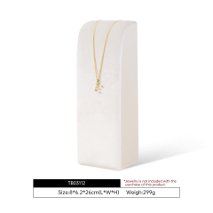 Yinbeini High-end Velvet Necklace Display Stand Jewelry Display Stand Store Display Props TB031