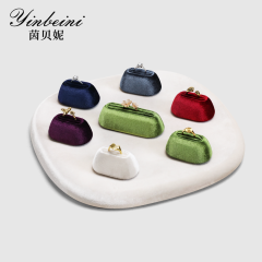 Yinbeini Velvet Ring Bracelet Display Stand for Retail Counters Durable and Reusable for Daily Jewelry Merchandising TB033