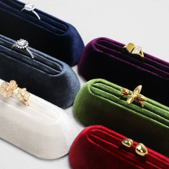 Yinbeini Velvet Ring Bracelet Display Stand for Retail Counters Durable and Reusable for Daily Jewelry Merchandising TB033