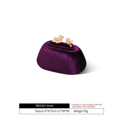 Yinbeini Velvet Ring Bracelet Display Stand for Retail Counters Durable and Reusable for Daily Jewelry Merchandising TB033