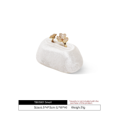 Yinbeini Velvet Ring Bracelet Display Stand for Retail Counters Durable and Reusable for Daily Jewelry Merchandising TB033