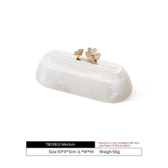 Yinbeini Velvet Ring Bracelet Display Stand for Retail Counters Durable and Reusable for Daily Jewelry Merchandising TB033