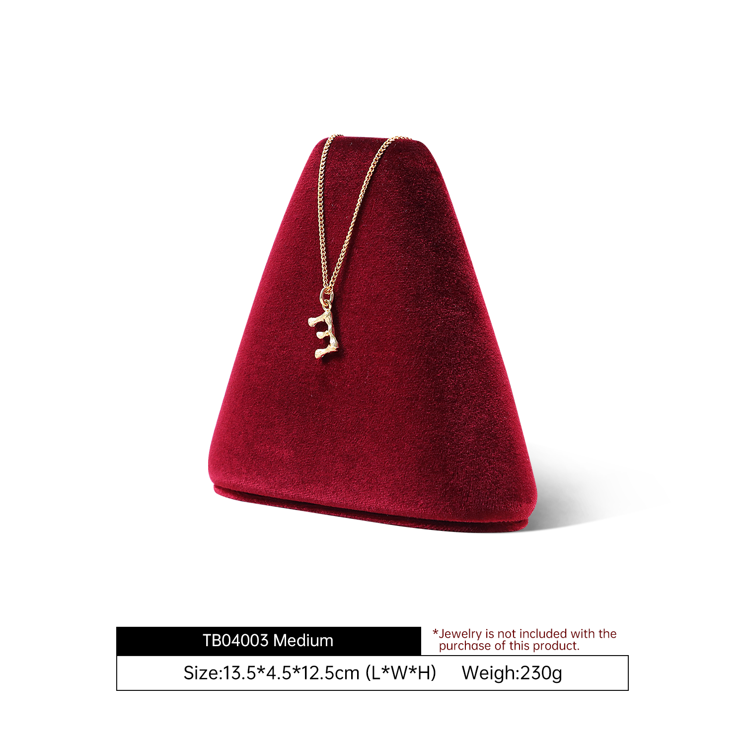 Yinbeini Purple Velvet Ring Earrings Necklace Display Stand for Wedding Perfect for Jewelry Store Counters and Bridal Shops TB039