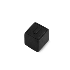 Yinbeini PU Leather Ring Necklace Earrings Storage Stand Black Jewelry Accerssories Display Set Pendant Bangle Organizer TT003