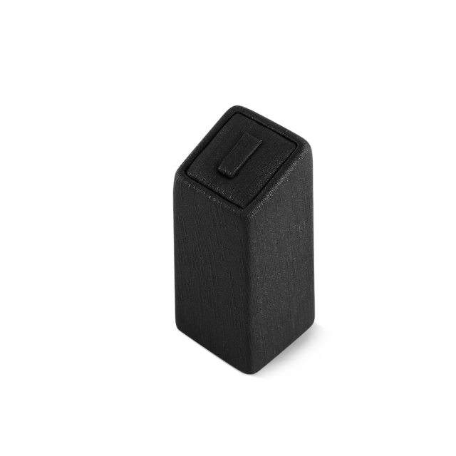 Yinbeini PU Leather Ring Necklace Earrings Storage Stand Black Jewelry Accerssories Display Set Pendant Bangle Organizer TT003