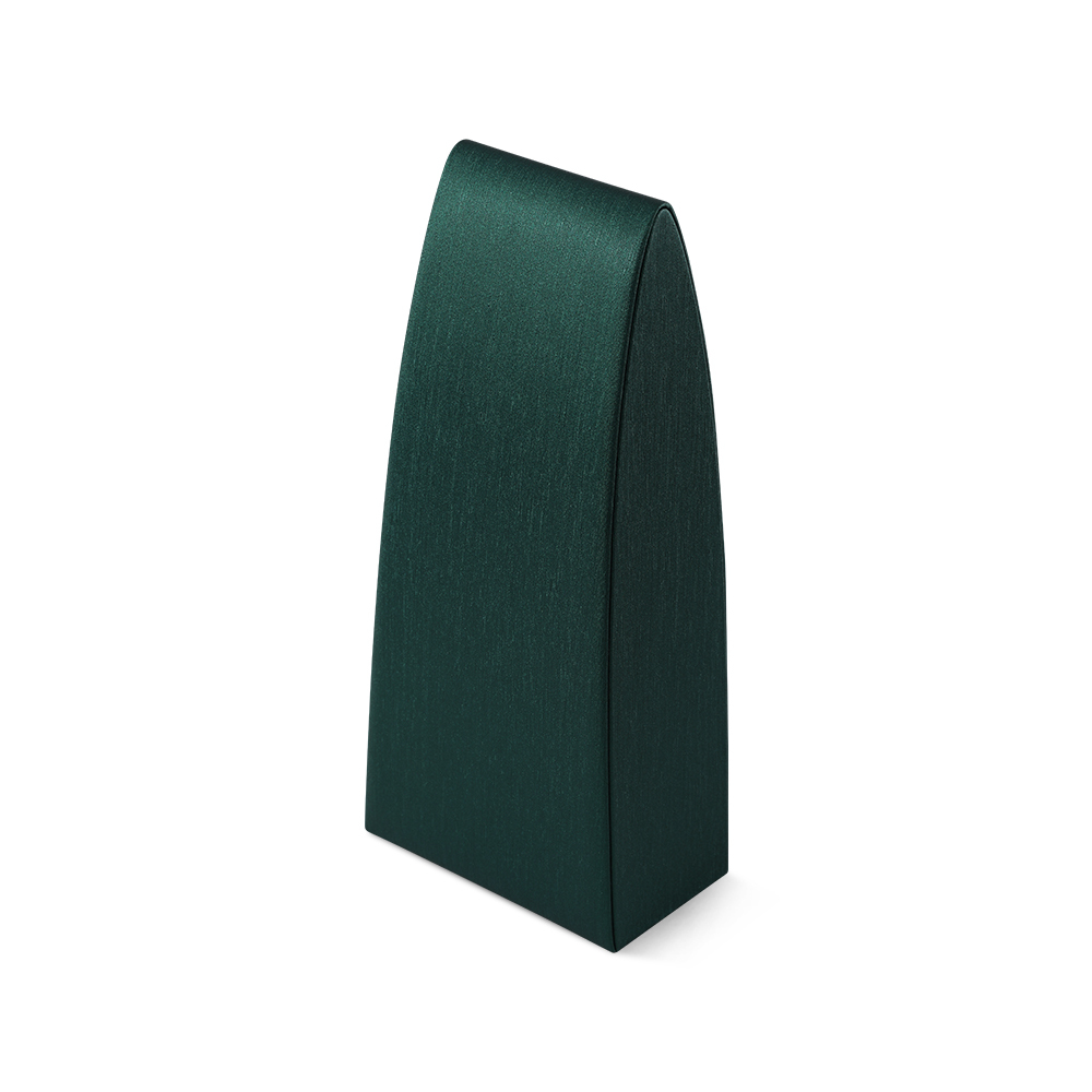 Yinbeini PU Leather Ring Earrings Necklace Storage Stand Dark Green Jewelry Accerssories Display Set Bangle Pendant Organizer TT004