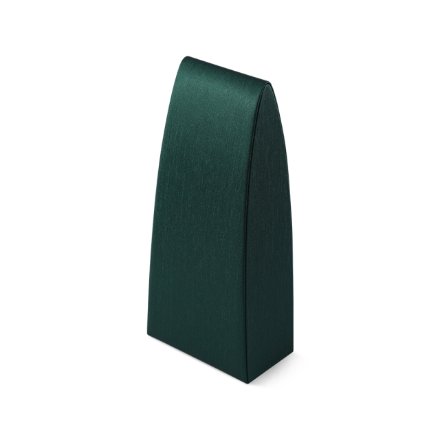 Yinbeini PU Leather Ring Earrings Necklace Storage Stand Dark Green Jewelry Accerssories Display Set Bangle Pendant Organizer TT004