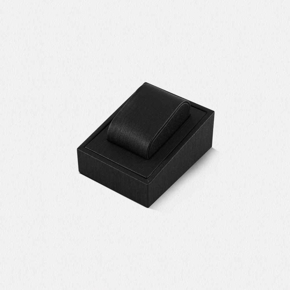 Yinbeini PU Leather Ring Necklace Earrings Bracelet Storage Stand Black Jewel Accerssories Display Set Pendant Watch Organizer jewelry counter TT007
