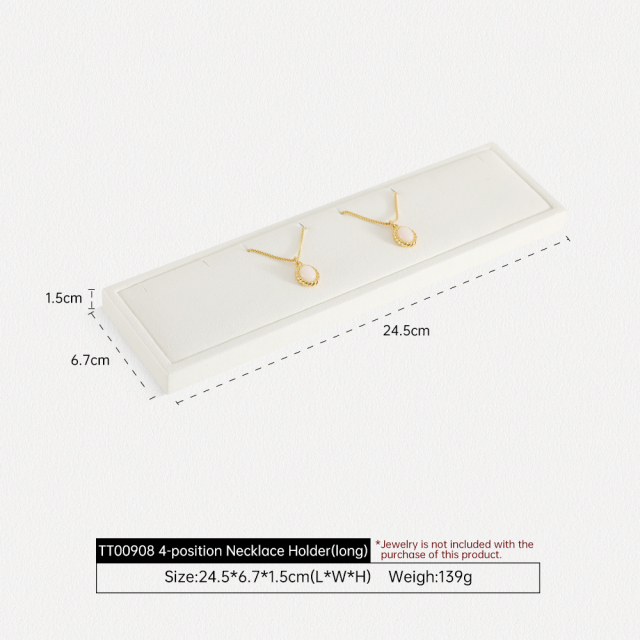 Yinbeini Durable Microfiber Jewelry Display Set Modular Design to Build Your Own Display Perfect for Boutiques Bridal Shops and Luxury Jewelry TT009