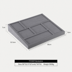Yinbeini Durable Microfiber Jewelry Display Set Modular Design to Build Your Own Display Perfect for Boutiques Bridal Shops and Luxury Jewelry TT009