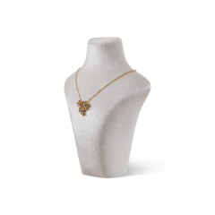 Yinbeini Velvet Necklace Display Stand Portrait Chest Jewelry Pendant Showcase Rack Counter Display Props jewelry counter  RB015