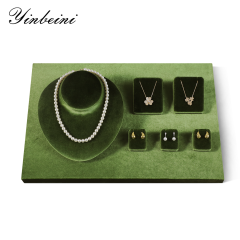 Yinbeini Vintage Inspired Velvet Jewelry Bust Display Retro Fabric for Antique and Vintage Jewelry Collections RB027