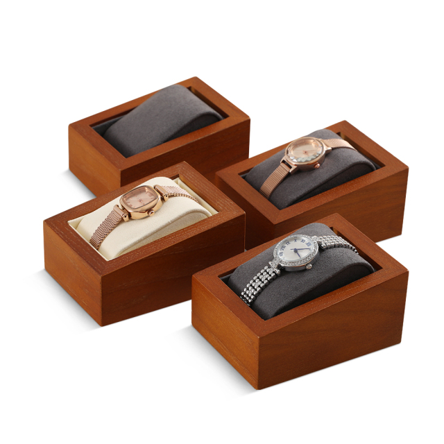 Yinbeini solid wooden watch display support watch jewelry holder jewelry display props watch display props SM026