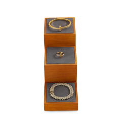 Yinbeini solid wood  jewelry display rack jewelry shooting props earring ring bracelet display rack Jewelry counter