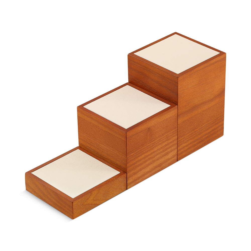 Yinbeini solid wood  jewelry display rack jewelry shooting props earring ring bracelet display rack Jewelry counter