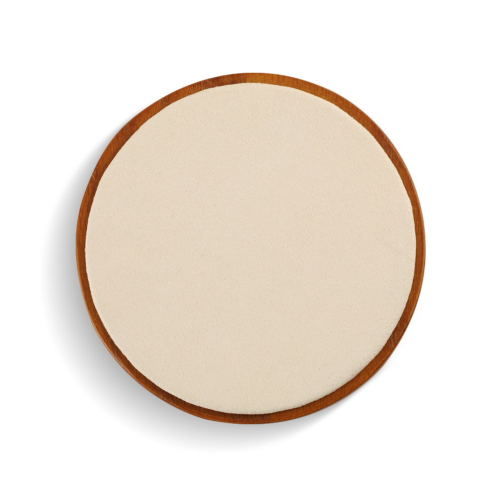 Yinbeini Wooden Earrings Bracelet Ring Organizer Jewelry Display Stand Watch Bangle Storage Holder Round Display Tray SM030