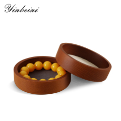 Yinbeini Elegant Wood Base Jewelry Display Kit for Luxury Jewelry Boutiques and High End Bracelet Jewelry Shows SM038