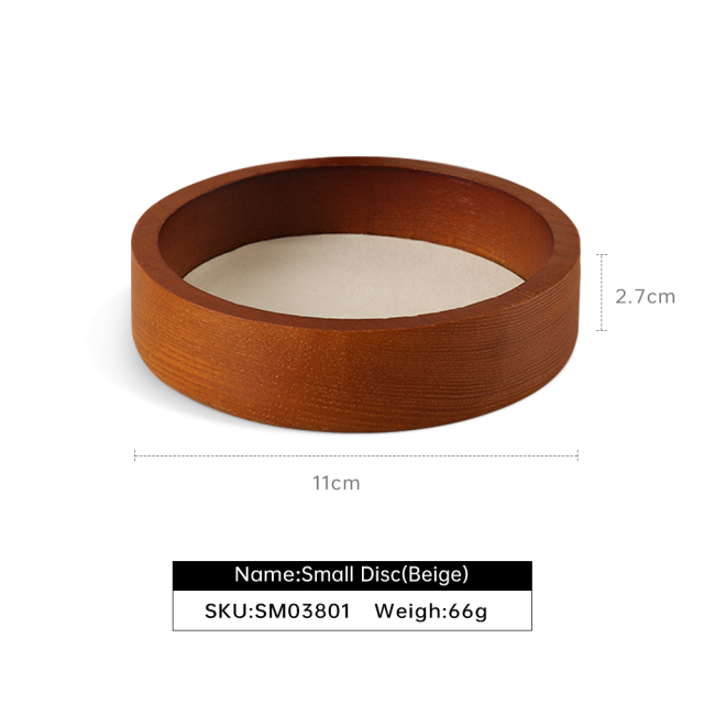 Yinbeini Elegant Wood Base Jewelry Display Kit for Luxury Jewelry Boutiques and High End Bracelet Jewelry Shows SM038