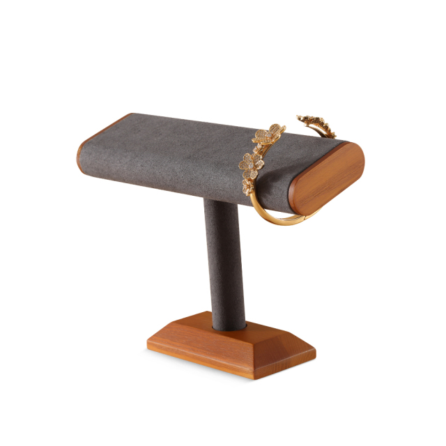 Yinbeini Natural Wood Jewelry Display Kit for Craft Fairs and Pop Up Shops Portable and Lightweight Watch Stand SM042