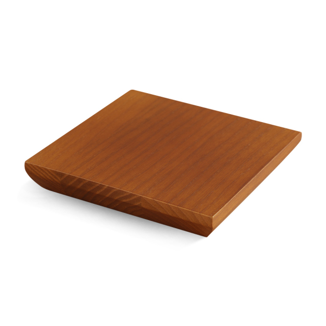 Yinbeini Wood Base Outer Slant Tray for Delicate and Fine Jewelry Anti Scratch Microfiber Surface to Protect Precious Pieces SM043