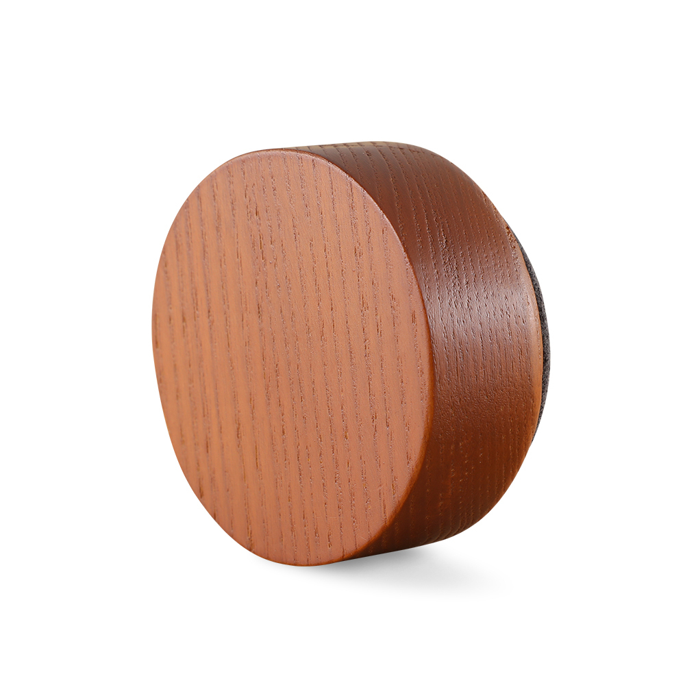Yinbeini Wood Base Single Ring Holder Display Stand for Engagement Ring Perfect for Bridal Jewelry and High End Accessory Display SM046