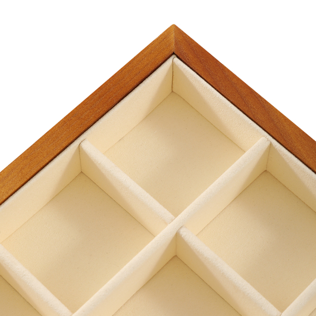 Yinbeini  wooden jewelry display tray ring tray earring tray necklace tray pendant tray display tray storage plate jeweler counter jewelry counter P025