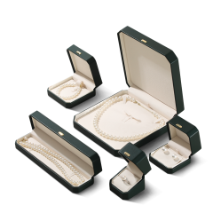Yinbeini Premium PU Leather Jewelry Display Box for High End Jewelry Ideal for Luxury Boutiques Jewelry Shows and Wedding Exhibitions H019