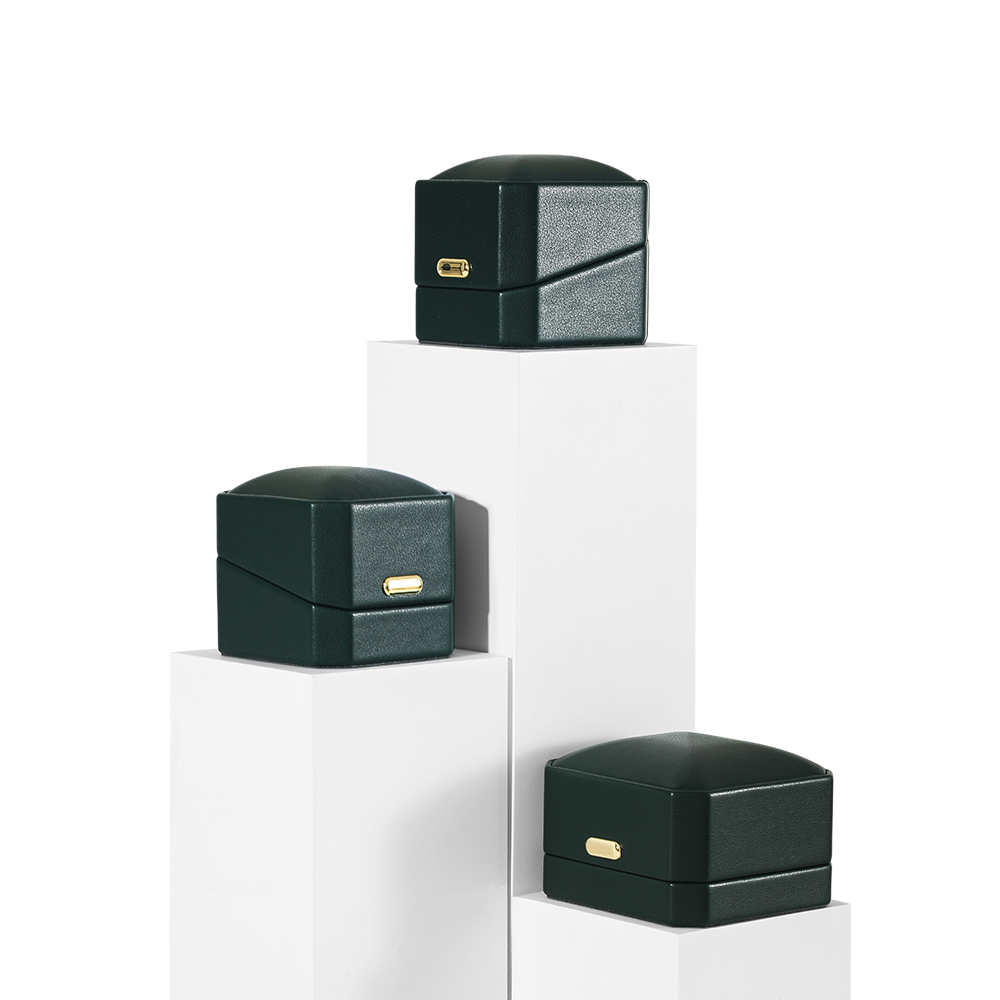 Yinbeini Premium PU Leather Jewelry Display Box for High End Jewelry Ideal for Luxury Boutiques Jewelry Shows and Wedding Exhibitions H019