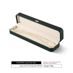 Yinbeini PU Leather Handmade Artisan Jewelry Display Box Set Highlight Unique Handcrafted Pieces H018
