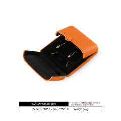 Yinbeini Window Layout Orange Jewelry Display Box Help Store Visual Merchandising Suitable for Mall Store Front Display H021