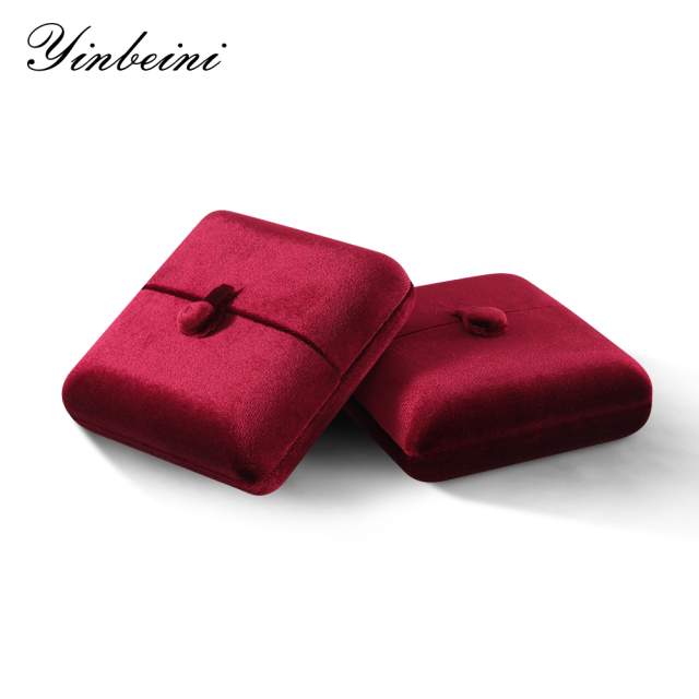 Yinbeini Velvet Jewelry Display Box for Gift Shops and Boutiques Elegant Design for Jewelry Gift Sets H024