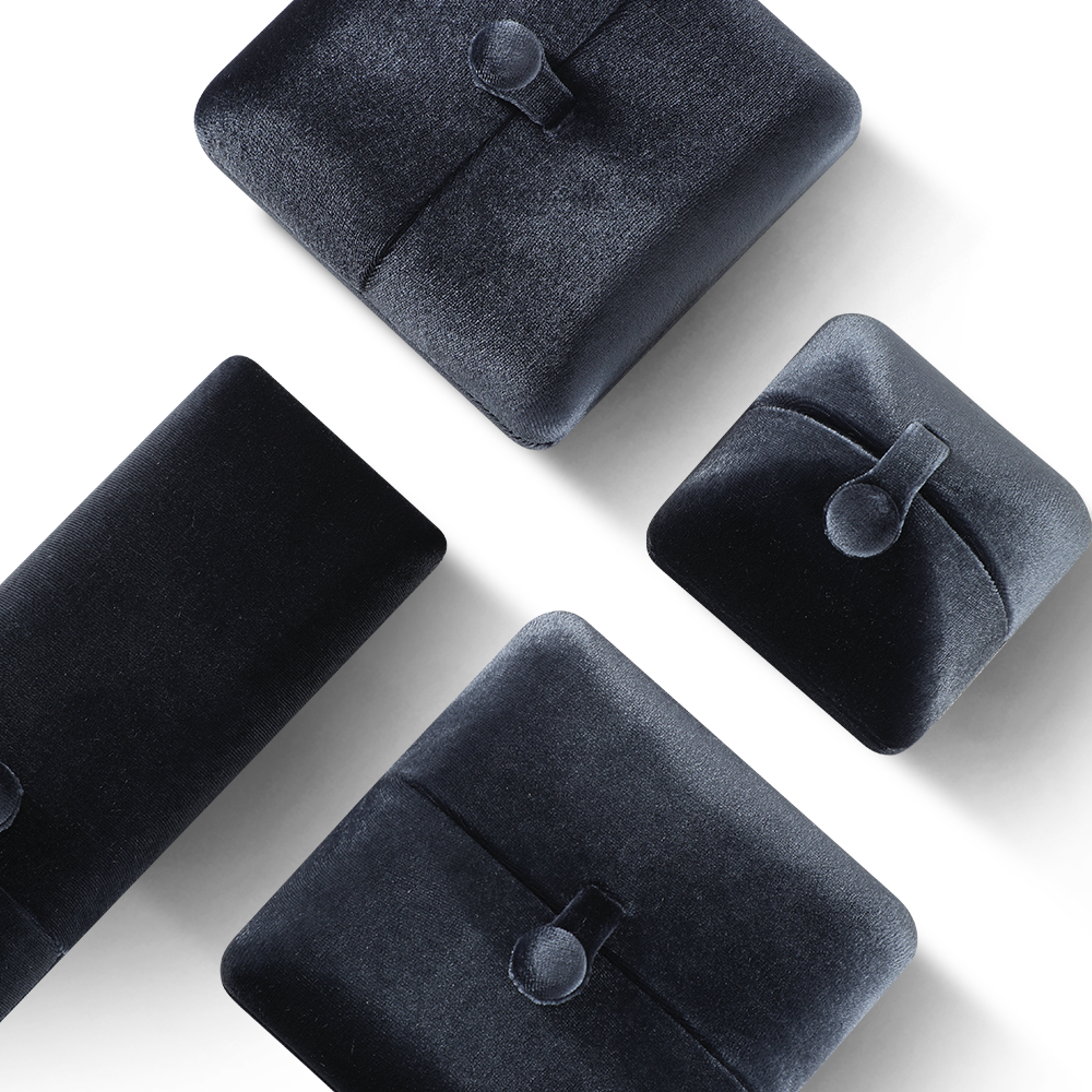 Yinbeini Velvet Jewelry Display Set Box for Jewelry Brand Launch Events Professional Display for New Collections H025