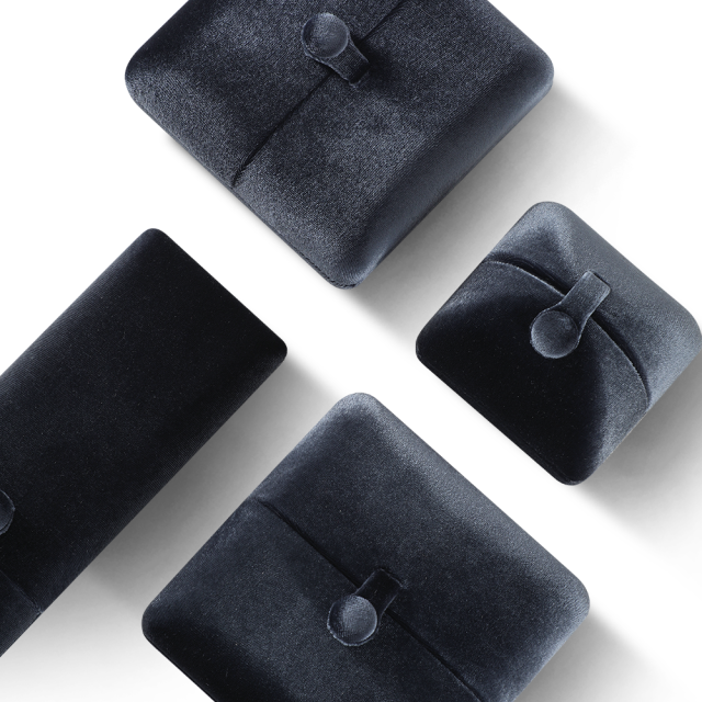 Yinbeini Velvet Jewelry Display Set Box for Jewelry Brand Launch Events Professional Display for New Collections H025