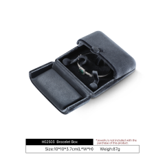 Yinbeini Contemporary Trendy Velvet Jewelry Box for Boutique Ins Shooting and Fashion Collocation H029