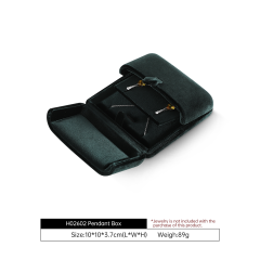 Yinbeini Business Grade Velvet Jewelry Display Box Simple Atmospheric Style Stable Durable Structure for Long Term Daily Retail Use H034
