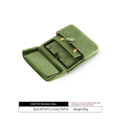 Yinbeini Velvet Jewelry Display Box for Gift Shops and Boutiques Elegant Design for Jewelry Gift Sets H024