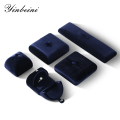 Yinbeini High Value Fine Jewelry Velvet Protection Box Flocked Material Avoid Scratches Suitable for High End Showcase H028