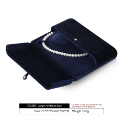 Yinbeini Velvet Jewelry Display Box for Gift Shops and Boutiques Elegant Design for Jewelry Gift Sets H024