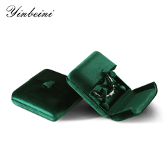 Yinbeini Contemporary Trendy Velvet Jewelry Box for Boutique Ins Shooting and Fashion Collocation H029