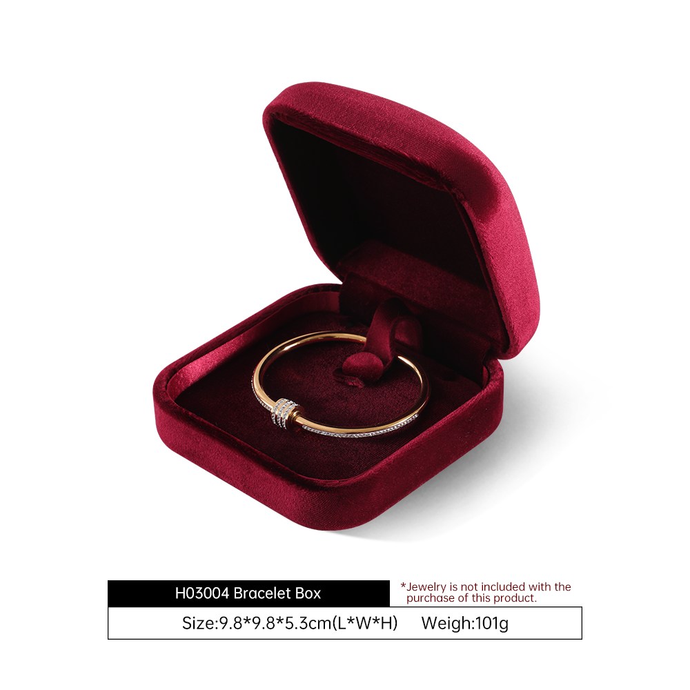 Yinbeini Romantic Purple Velvet Jewelry Display Box with Multiple Holders for Rings Earrings and Necklaces H032
