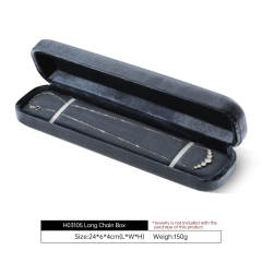 Yinbeini Red Velvet Jewelry Display Box for Delicate and Fine Jewelry Anti Scratch Surface to Protect Precious Pieces H030