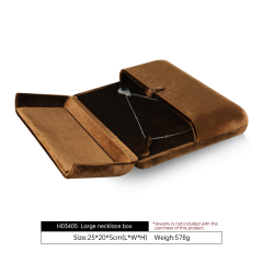 Yinbeini Contemporary Trendy Velvet Jewelry Box for Boutique Ins Shooting and Fashion Collocation H029
