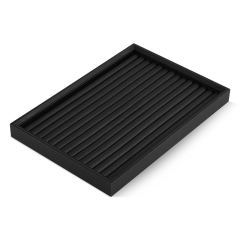 Yinbeini ring tray earring tray necklace tray pendant tray jewelry display tray storage plate Pu leather  jewelry display tray jewelry counter P007