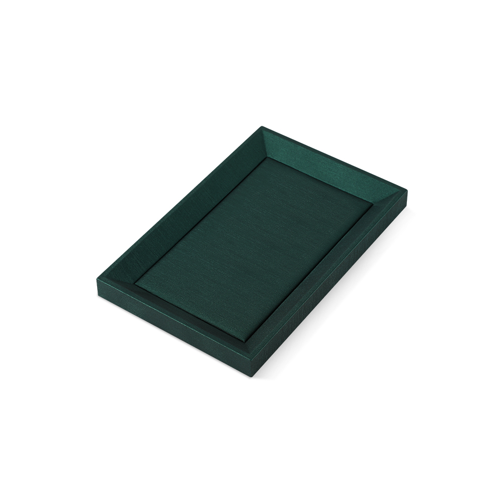 Yinbeini PU Leather Jewelry Display Pallet Ring Bracelet Necklace Earrings Chain Storage Tray Watch Pendant Organizer Tray P009