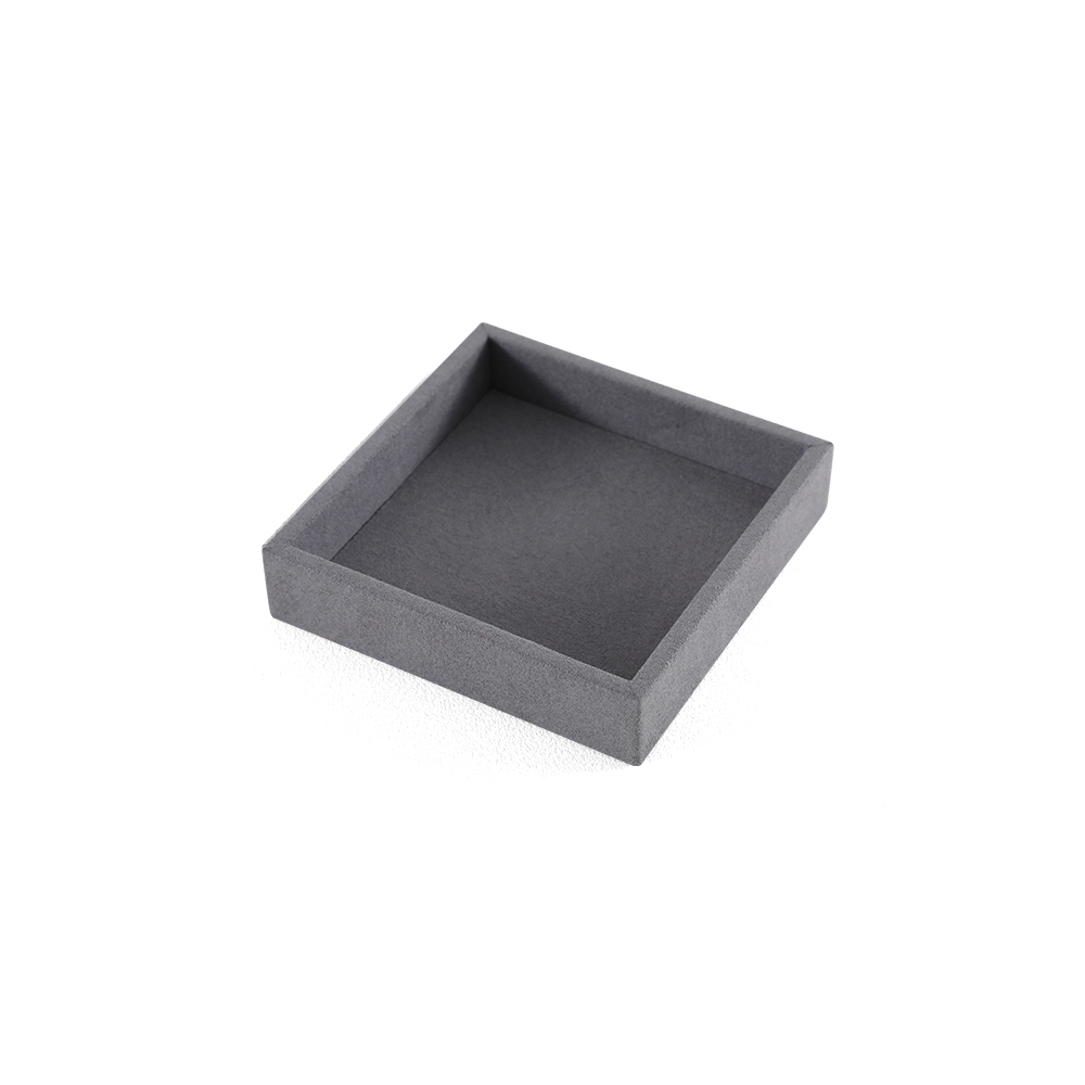 Yinbeini Microfiber Ring Earring Necklace Bracelet Display Case with Cover Jewelry Storage Tray Jewelry Organizer Tray Drawer P012