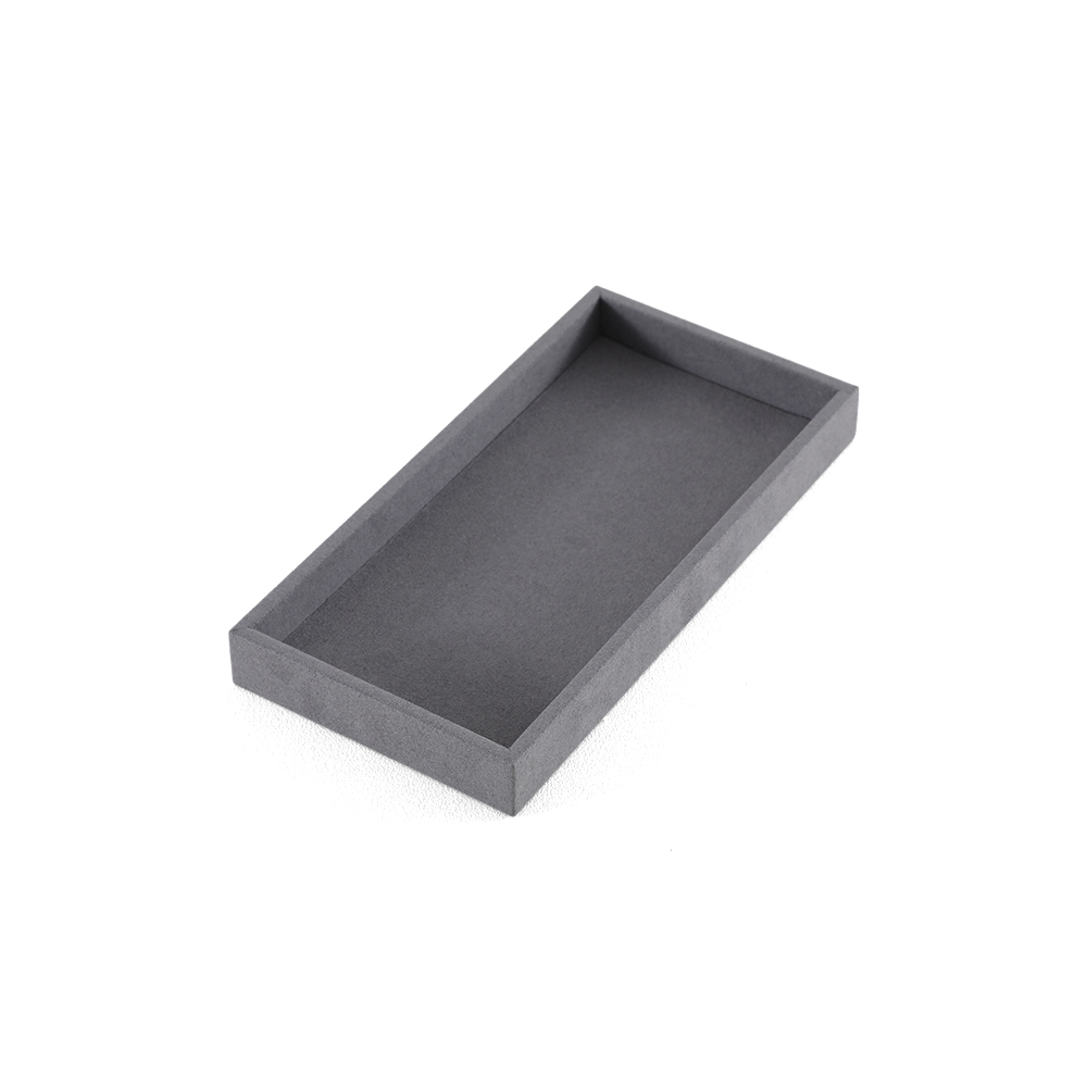 Yinbeini Microfiber Ring Earring Necklace Bracelet Display Case with Cover Jewelry Storage Tray Jewelry Organizer Tray Drawer P012