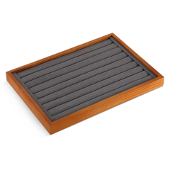 Yinbeini  wooden jewelry display tray ring earring necklace pendant tray storage plate jewelry display tray  jeweler counter jewelry counter P025